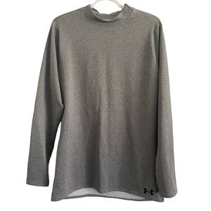 UA Fitted Coldgear Mock-neck Size L -EUC